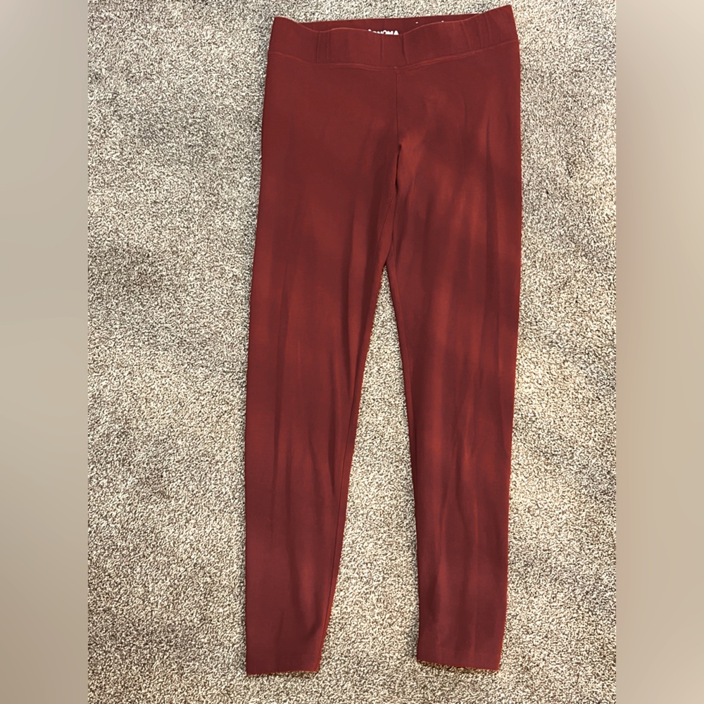 Sonoma good for life reddish orange ish leggings size large